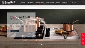 Webseitenerstellung für Brauckhoff Küchen
